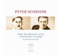 Peter Schreier Peter Schreier: Vom Knabenalt Zum Lyrische (CD) (Importación USA)