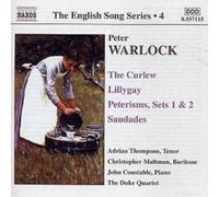 Peter Warlock Songs (The Duke Quartet, Thompson) (CD) Album (Importación USA)