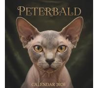 Peterbald Cat Calendar 2026: 12 Months of Sleek Beauty and Elegant Feline Grace