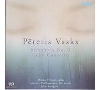 Peteris Vasks: Symphony No. 3; Cello Concerto [Hybrid SACD] by Tampere Philharmonic Orchestra (2012-01-30)