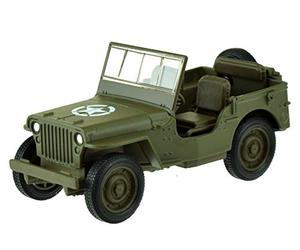 Peterkin Jeep 1941 Willys MB 4 × 4 US Army Truck 1:34 Escala Diecast Metal Model Car Welly