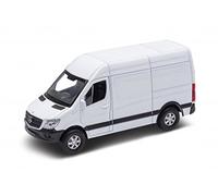 Peterkin | Vehículo de Juguete Mercedes Benz Sprinter Blanco | Camioneta de tracción y Marcha fundida a presión | Vehículos fundidos a presión | A Partir de 3 años