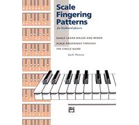 Petersen jon scale fingering patterns piano book: For Keyboard Players, Easily Learn Major and Minor Scale Fingerings Through The Circle Guide