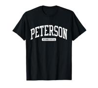 Peterson, Minnesota, MN, JS-03, College, Estilo universitario Camiseta