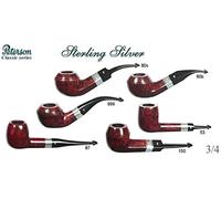 Peterson Pipa Sterling Silver Smooth - Auténtica plata 053