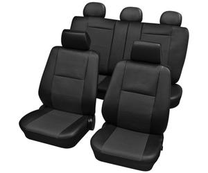 Petex 20775901 Auto asiento fundas Elba, Juego Completo de antracita