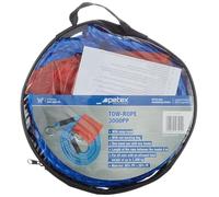 Petex 43191805 84624 - Cuerda de Remolque de hasta 3000 kg, para caravanas, todoterrenos, quads, Coches