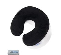Petex 44490004 Cuello Rollo, Terciopelo, Color negro