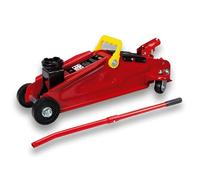 PETEX 44750012 - Gato hidráulico con Ruedas (2 toneladas), Color Rojo