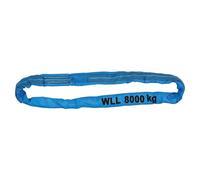 Petex 47208205 Eslinga de Carga Wll 8.000 kg, Longitud 2 m, Circunferencia 4 m, Color Azul