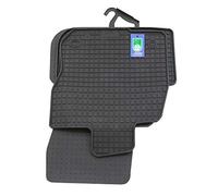 PETEX 84310 - Juego de Alfombrillas de Goma (4 Unidades), Color Negro