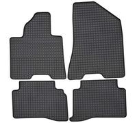 Petex Alfombrilla de ma 4 piezas Negro a partir de 1/2016