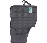 PETEX Alfombrillas de Goma aptas para Ibiza a Partir de 06/2017/Arona a Partir de 11/2017, 4 Piezas, Color Negro.