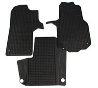 PETEX Alfombrillas de Goma aptas para TGE a Partir de 06/2017, Alfombrillas Negras de 3 Piezas