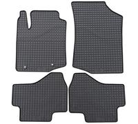 PETEX Alfombrillas de Goma para C1 a Partir de 07/2014, Color Negro, 4 Piezas