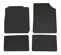 PETEX Alfombrillas de Goma para Dacia Spring Electric a Partir de 06/2021, Juego de 4 Piezas, Alfombrillas para Coche, Color Negro, Resistente, Resistente a la Intemperie