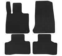 PETEX Alfombrillas de Goma para Mercedes GLC (X254) a Partir de 07/2022, Juego de 4 Piezas, Alfombrillas para Coche, Color Negro, Resistente, Resistente a la Intemperie