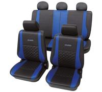 PETEX Fundas de Asiento Universal poliéster Azul (26374905)