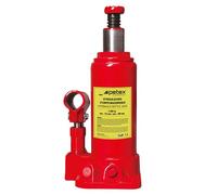 PETEX Gato hidráulico de 3 toneladas, Color Rojo