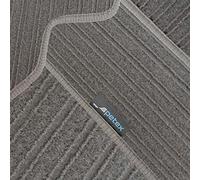 PETEX Jona - Alfombra para Coche (1 Pieza, Ajuste de Parte Trasera), Color Plateado