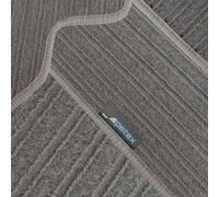 PETEX Juego de Alfombrillas de Coche aptas para Audi A6 e-Tron a Partir de 09/2024, Juego de Alfombrillas de Terciopelo - Jona Plata, 4 Piezas