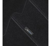 PETEX Juego de Alfombrillas de Coche aptas para Fiat Grande Panda Hybrid a Partir de 04/2025, Juego de Alfombrillas de Terciopelo - Royal Grafito, 4 Piezas