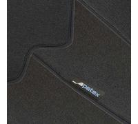 PETEX Juego de Alfombrillas de Coche aptas para Hyundai Ioniq 9 7 plazas a Partir de 02/2025, Juego de Alfombrillas de Terciopelo - Planeta Grafito, 2 Piezas