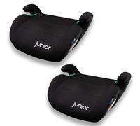PETEX Max R129/03 - Elevador para asiento infantil, 2 unidades, color negro