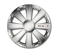 Petex RS-T RB53411 Tapacubos (4 Unidades) Double-Lacquered ABS Plastic in Box