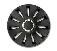 PETEX Silverstone Pro Black 531616 - Tapacubos (16 Pulgadas)