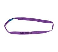 PETEX WLL - Eslinga redonda, capacidad de carga: 1000 kg, longitud 1 m, circunferencia 2 m, según DIN EN 1492-2, color morado