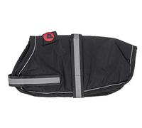 Petface Abrigo Impermeable para Perro, 30 cm, Color Negro