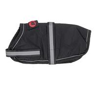 Petface - Abrigo para Perros Supersuave, Impermeable, Color Negro
