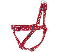Petface Arnés para Perros, pequeño, Cereza/Blanco