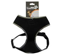 Petface Arnés Reflectante Comfort para Perro, X-Small, Negro