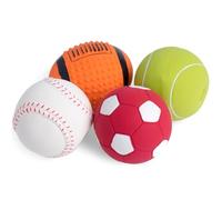 Petface Bolas DE LÁTEX Surtidas LRG Bola, Caucho Natural, Multicolor, 1 Pack