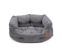 Petface Cama Ovalada para Perro, Color Gris Pizarra, pequeña