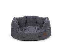 Petface Cama Ovalada para Perro, Color Gris Pizarra, Grande
