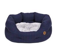 Petface Cama Ovalada de Tweed Medianoche para Perro pequeña