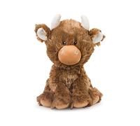Petface Farmyard Buddies Hetty The Highland Cow - Juguete de Peluche para Perros