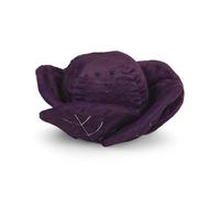 Petface Foodie Faces Ruby Red Cabbage - Juguete de Peluche para Perro con chirriador Integrado
