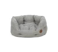 Petface Meadow Weave - Cama Ovalada para Perro con cojín Reversible, Lavable a máquina, tamaño Mediano (Paquete de 1)
