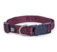 Petface Ox Blood Ditsy Spot Collar para Perro, Grande