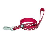 Petface Patrón de Puntos Blancos para Perro, Mediano, Cereza