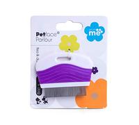 Petface Peine antipulgas para gatos y perros, color blanco