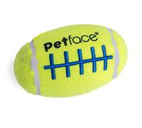 Petface Pelota de Tenis de Rugby chirriante