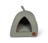 Petface Sage Herringbone Igloo - Cama para Gatos