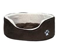 Petface SAMS - Cama Ovalada de Lujo para Perros o Cachorros con cojín Reversible, Lavable a máquina, pequeña (Paquete de 1)