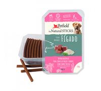 Petfield Natural Sticks para perros 350g - Hígado