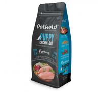 Petfield Premium - Pienso para perros - Pollo y avena - Cantidad: 4 kg